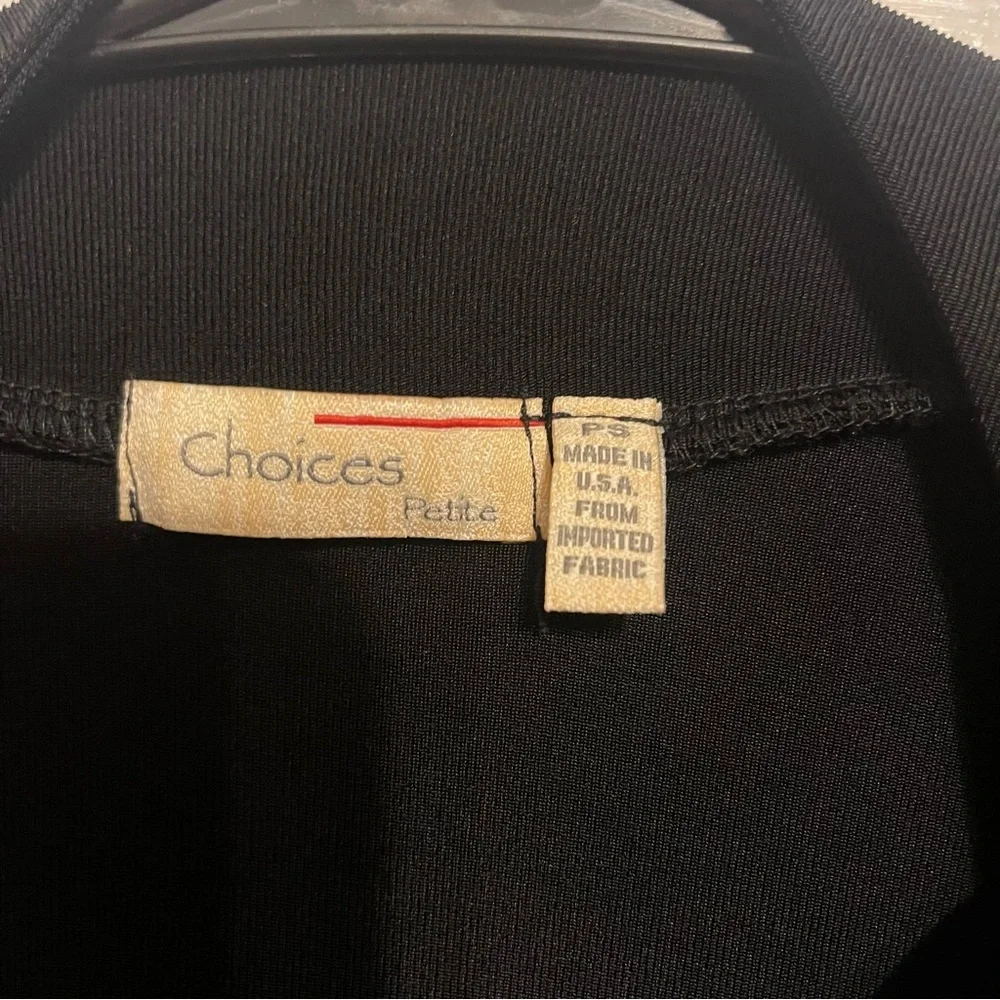 Choices Elegant Black Top